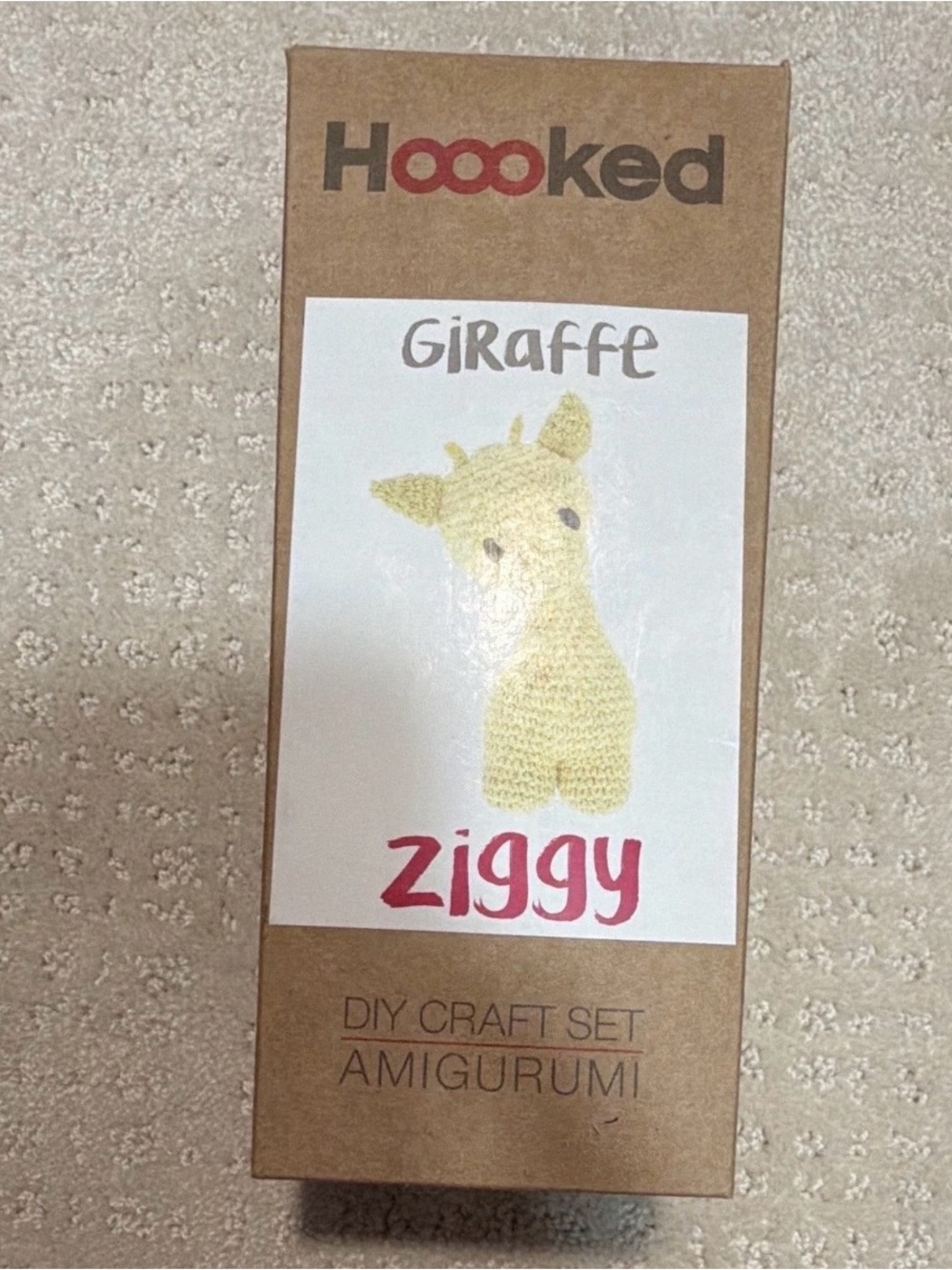 Ziggy Giraffe Amigurumi DIY‎ Craft Set - Yellow